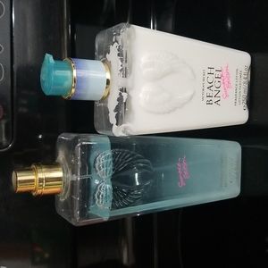 2 body lotions and 1 body mist
